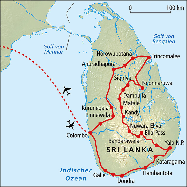 Rundreise Sri Lanka Rotel Tours