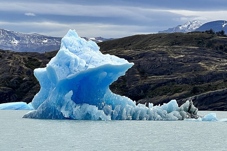 Eisberge Auf dem Lago Argentina, ...