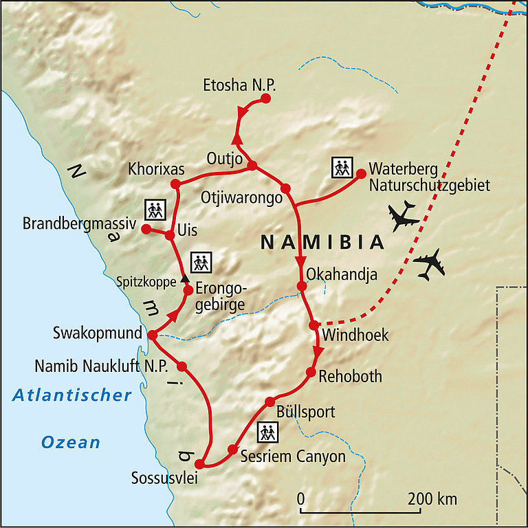 Rundreise bus namibia Namibia Safaris