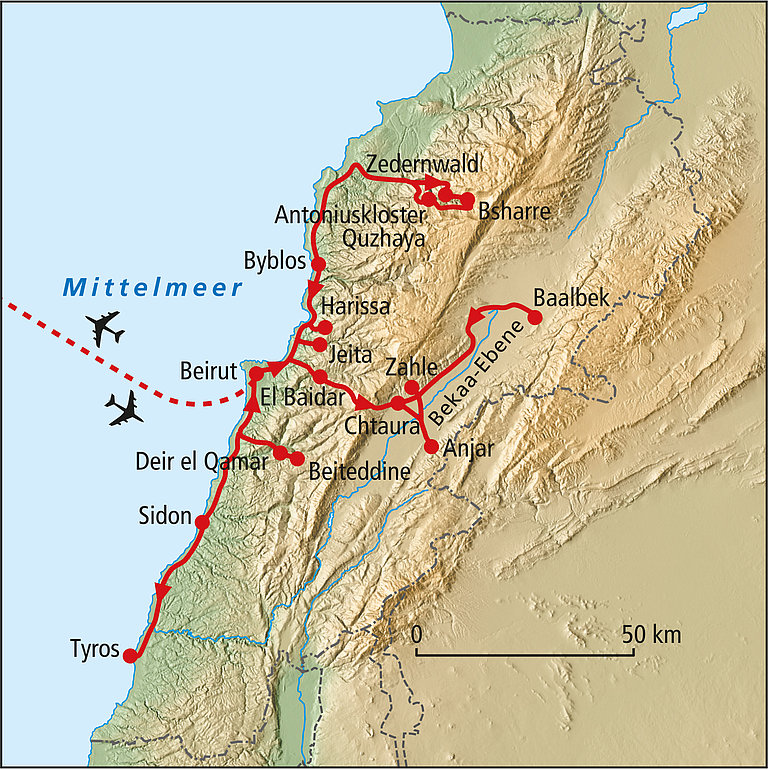 Libanon Rundreise Reisen Expeditionen Mit Rotel Tours Rotel Tours