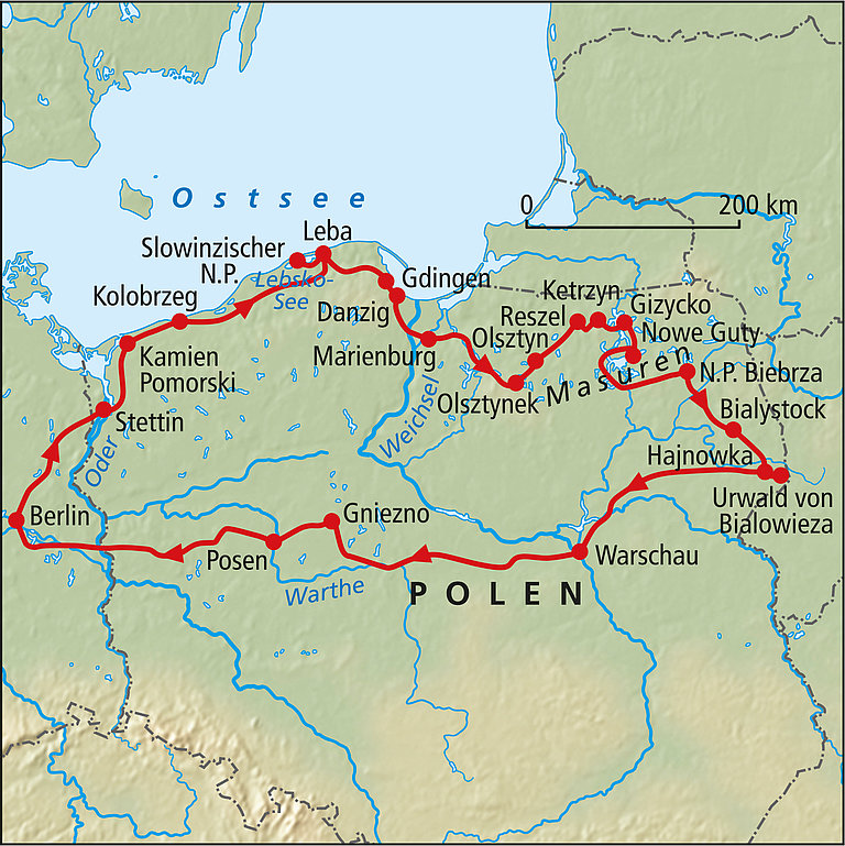 Polen Rundreise Reisen & Expeditionen mit Rotel Tours Rotel Tours