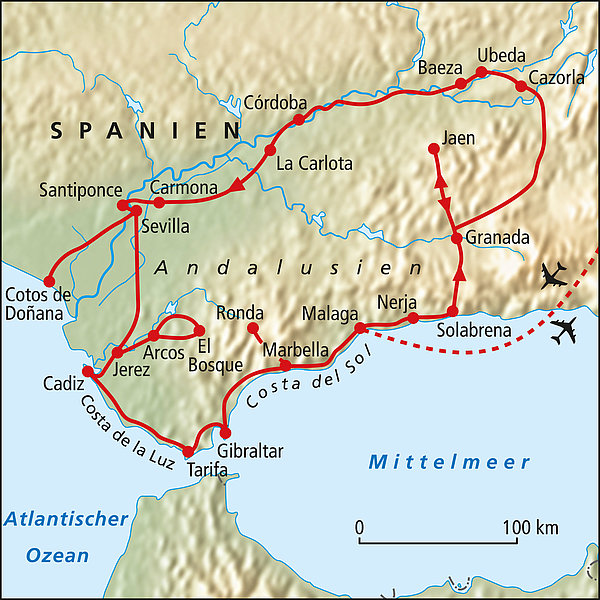 Rundreise durch Andalusien Reisen & Expeditionen Rotel Rotel Tours