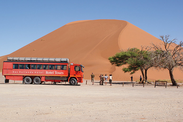Bus namibia rundreise Namibia Safaris