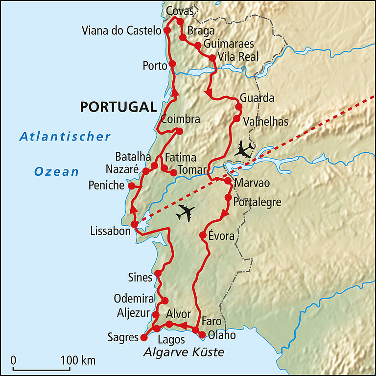 Grosse Portugal Rundreise Reisen Expeditionen Rotel Rotel Tours