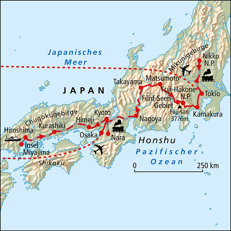 rotel tours japan