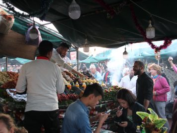 Marokko Rundreise Reise in 1001Nacht Markt in Djemaa el Fna