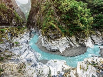 Fluss Marmorschlucht