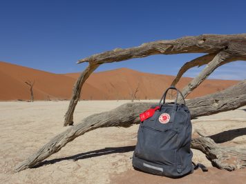 Wüste, Rucksack