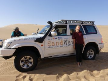 Jeep, Wüste, Namibia