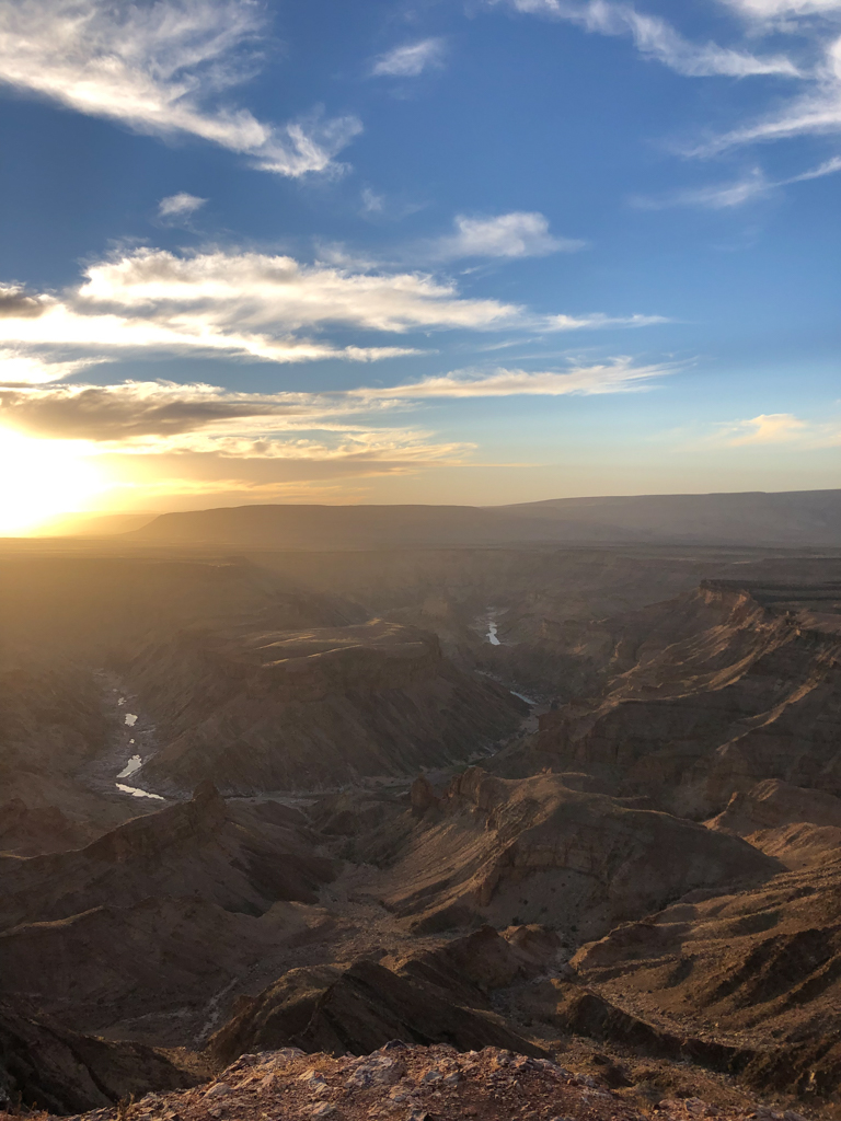 Am Fish River Canyon