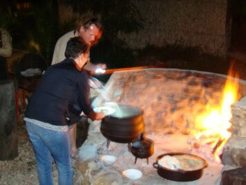 Potjiekos in Namibia