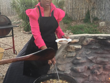 Potjiekos in Namibia