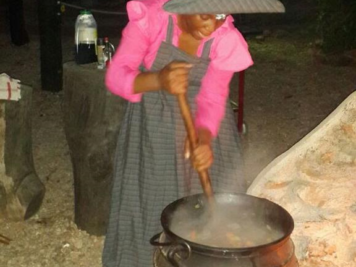 Potjiekos in Namibia